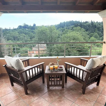 빌라 La Bella - Luxury House Close To Corfu Town Potamós